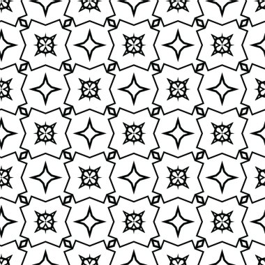 Soyut geometrik süslemesiz desen. tasarım arkaplanı, vektör illüstrasyonu