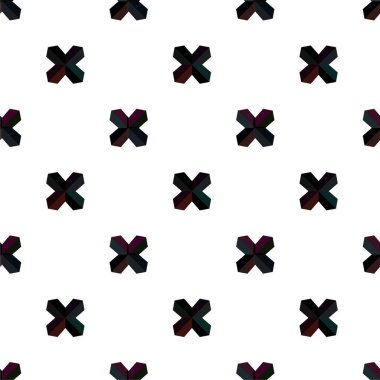 Soyut geometrik süslemesiz desen. tasarım arkaplanı, vektör illüstrasyonu