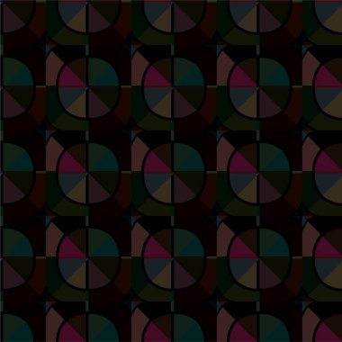 Soyut geometrik süslemesiz desen. tasarım arkaplanı, vektör illüstrasyonu