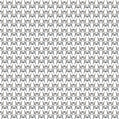 Soyut geometrik süslemesiz desen. tasarım arkaplanı, vektör illüstrasyonu