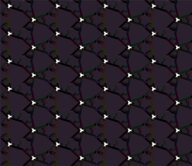 Soyut geometrik süslemesiz desen. tasarım arkaplanı, vektör illüstrasyonu