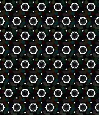 Soyut geometrik süslemesiz desen. tasarım arkaplanı, vektör illüstrasyonu