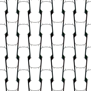 Soyut geometrik süslemesiz desen. tasarım arkaplanı, vektör illüstrasyonu