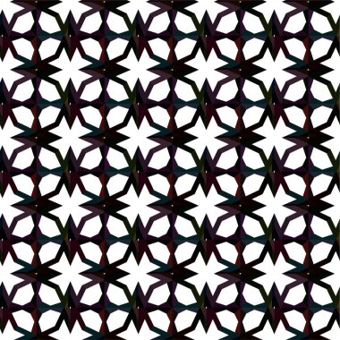 Soyut geometrik süslemesiz desen. tasarım arkaplanı, vektör illüstrasyonu