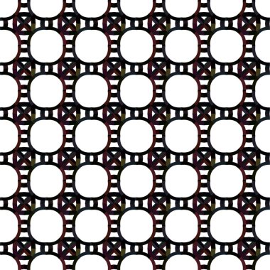 Soyut geometrik süslemesiz desen. tasarım arkaplanı, vektör illüstrasyonu