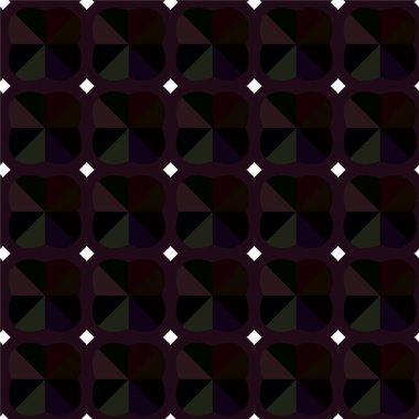 Soyut geometrik süslemesiz desen. tasarım arkaplanı, vektör illüstrasyonu