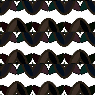 Soyut geometrik süslemesiz desen. tasarım arkaplanı, vektör illüstrasyonu
