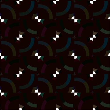 Soyut geometrik süslemesiz desen. tasarım arkaplanı, vektör illüstrasyonu