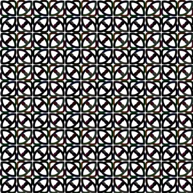 Soyut geometrik süslemesiz desen. tasarım arkaplanı, vektör illüstrasyonu