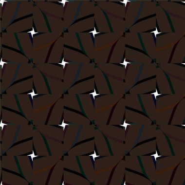 Soyut geometrik süslemesiz desen. tasarım arkaplanı, vektör illüstrasyonu