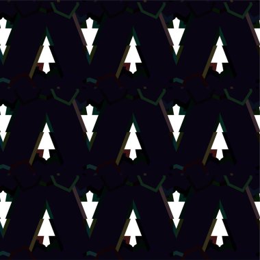 Soyut geometrik süslemesiz desen. tasarım arkaplanı, vektör illüstrasyonu