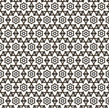 Soyut geometrik süslemesiz desen. tasarım arkaplanı, vektör illüstrasyonu