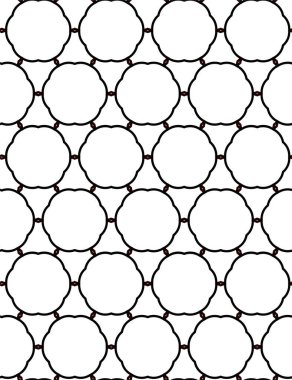 Soyut geometrik süslemesiz desen. tasarım arkaplanı, vektör illüstrasyonu