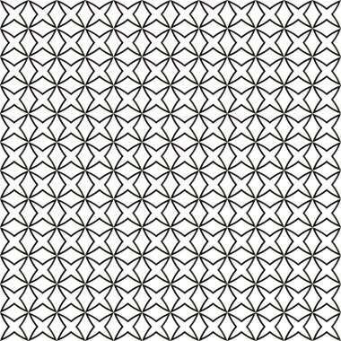 Soyut geometrik süslemesiz desen. tasarım arkaplanı, vektör illüstrasyonu