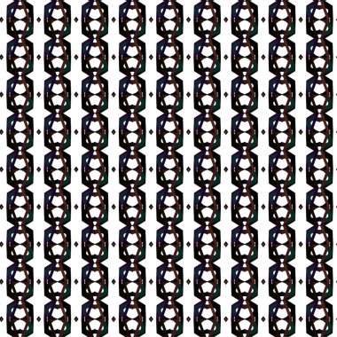 Soyut geometrik süslemesiz desen. tasarım arkaplanı, vektör illüstrasyonu