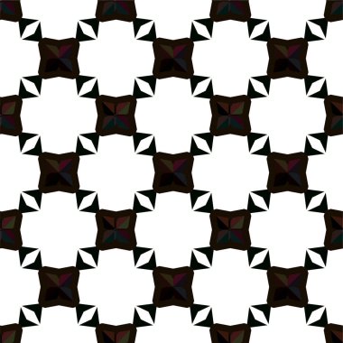 Soyut geometrik süslemesiz desen. tasarım arkaplanı, vektör illüstrasyonu