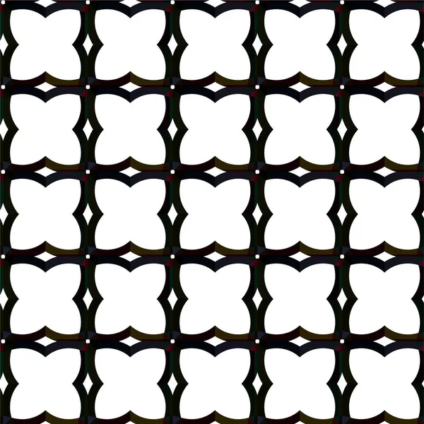 Abstrakte Geometrische Ornamentale Nahtlose Muster Design Hintergrund Vektorillustration — Stockvektor