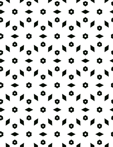 Abstrakte Geometrische Ornamentale Nahtlose Muster Design Hintergrund Vektorillustration — Stockvektor