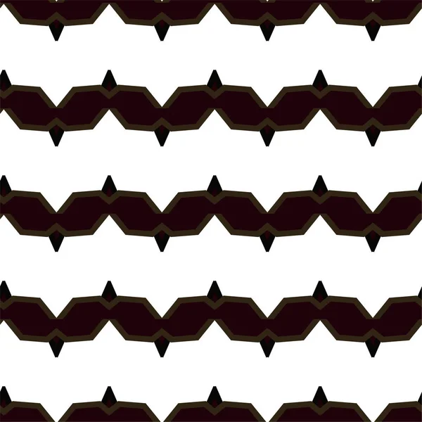 Abstrakte Geometrische Ornamentale Nahtlose Muster Design Hintergrund Vektorillustration — Stockvektor