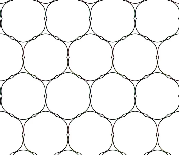 Abstract Geometric Ornamental Seamless Pattern Design Background Vector Illustration — Stock Vector