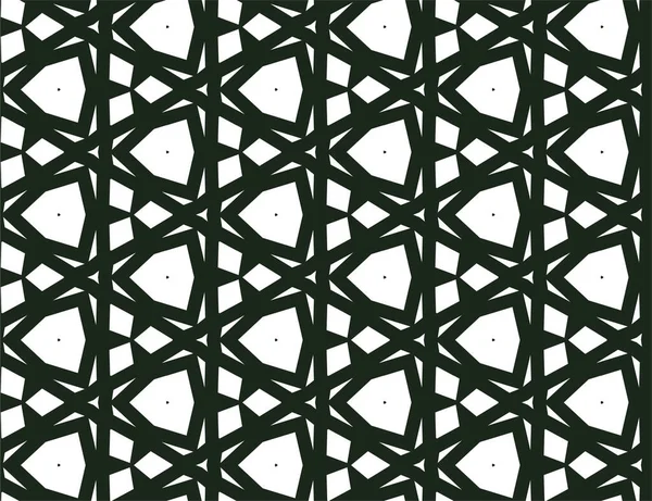 Abstrakt Geometrisk Ornamentalt Sømløst Mønster Konstruksjonsbakgrunn Vektorillustrasjon – stockvektor