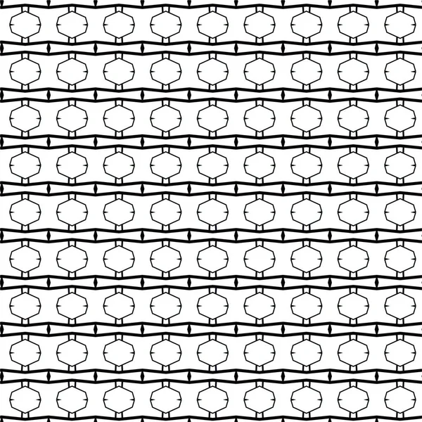 Resumo Padrão Ornamental Sem Costura Geométrica Fundo Projeto Ilustração Vetorial — Vetor de Stock