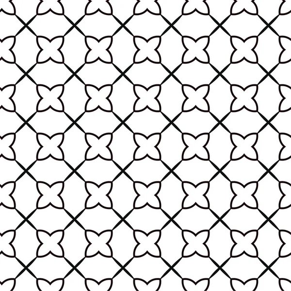 Абстрактный Геометрический Орнаментальный Бесшовный Рисунок Фон Проектирования Векторная Иллюстрация — стоковый вектор