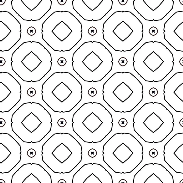 Abstract Geometric Ornamental Seamless Pattern Design Background Vector Illustration — Stock Vector