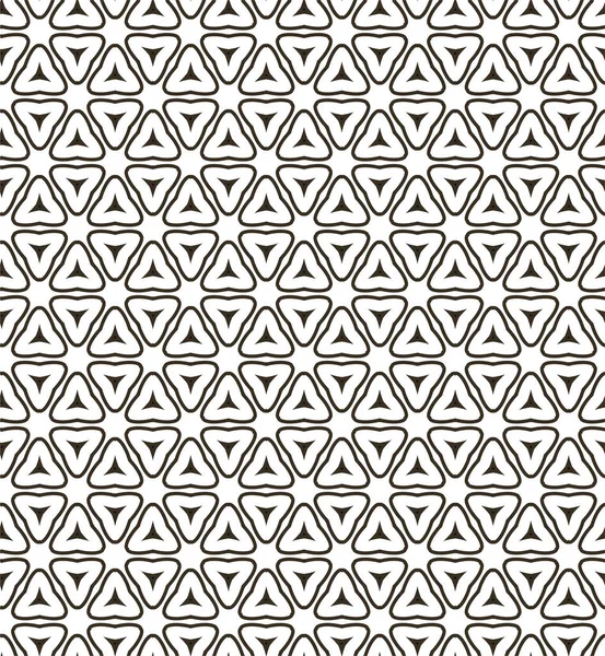 Abstracto Geométrico Ornamental Patrón Sin Costura Fondo Diseño Ilustración Vectorial — Vector de stock