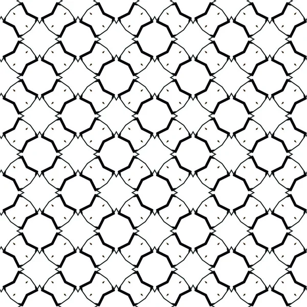 Abstrakte Geometrische Ornamentale Nahtlose Muster Design Hintergrund Vektorillustration — Stockvektor