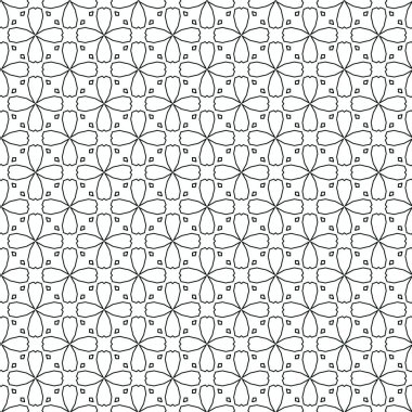 Soyut geometrik süslemesiz desen. tasarım arkaplanı, vektör illüstrasyonu
