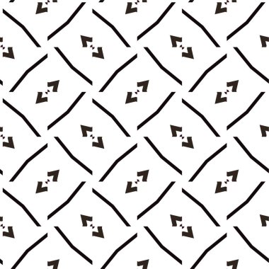 Soyut geometrik süslemesiz desen. tasarım arkaplanı, vektör illüstrasyonu