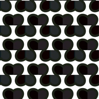 Soyut geometrik süslemesiz desen. tasarım arkaplanı, vektör illüstrasyonu