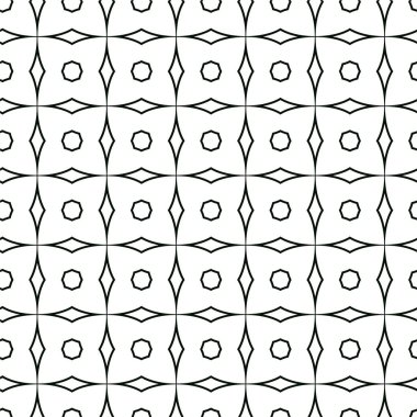 Soyut geometrik süslemesiz desen. tasarım arkaplanı, vektör illüstrasyonu