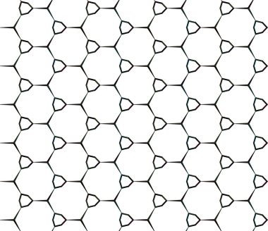 Soyut geometrik süslemesiz desen. tasarım arkaplanı, vektör illüstrasyonu