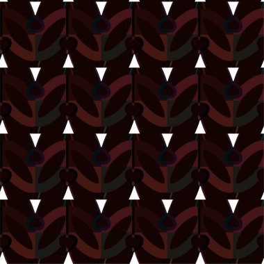 Soyut geometrik süslemesiz desen. tasarım arkaplanı, vektör illüstrasyonu