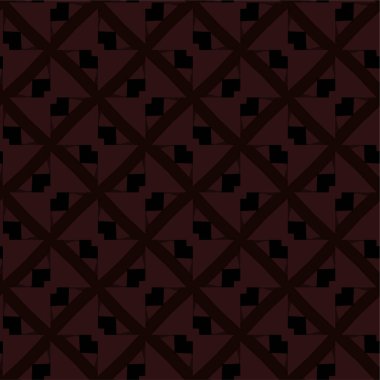 soyut geometrik dikişsiz desen, vektör illüstrasyonu