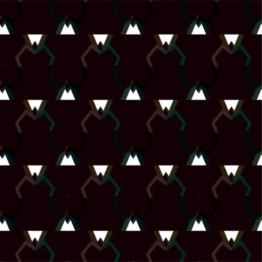 Soyut geometrik süslemesiz desen. tasarım arkaplanı, vektör illüstrasyonu