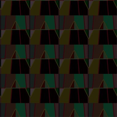 Soyut geometrik süslemesiz desen. tasarım arkaplanı, vektör illüstrasyonu