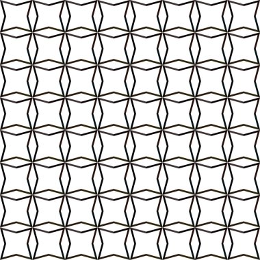 Soyut geometrik süslemesiz desen. tasarım arkaplanı, vektör illüstrasyonu