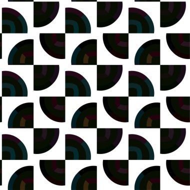 Soyut geometrik süslemesiz desen. tasarım arkaplanı, vektör illüstrasyonu