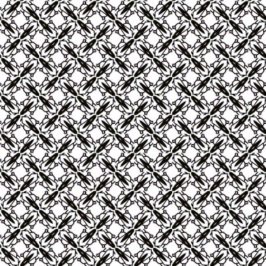 Soyut geometrik süslemesiz desen. tasarım arkaplanı, vektör illüstrasyonu