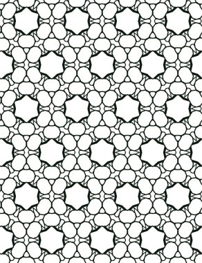 Soyut geometrik süslemesiz desen. tasarım arkaplanı, vektör illüstrasyonu