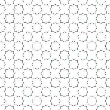 Soyut geometrik süslemesiz desen. tasarım arkaplanı, vektör illüstrasyonu