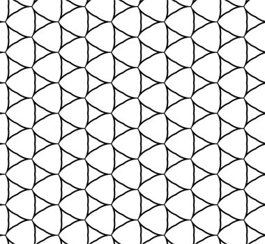 Soyut geometrik süslemesiz desen. tasarım arkaplanı, vektör illüstrasyonu