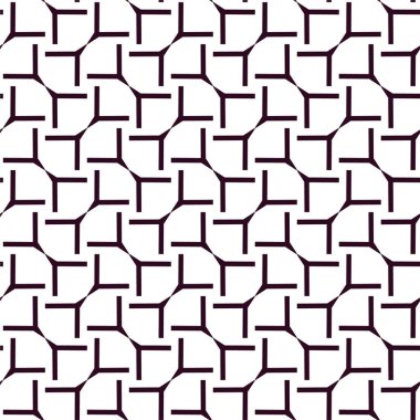 Soyut geometrik süslemesiz desen. tasarım arkaplanı, vektör illüstrasyonu