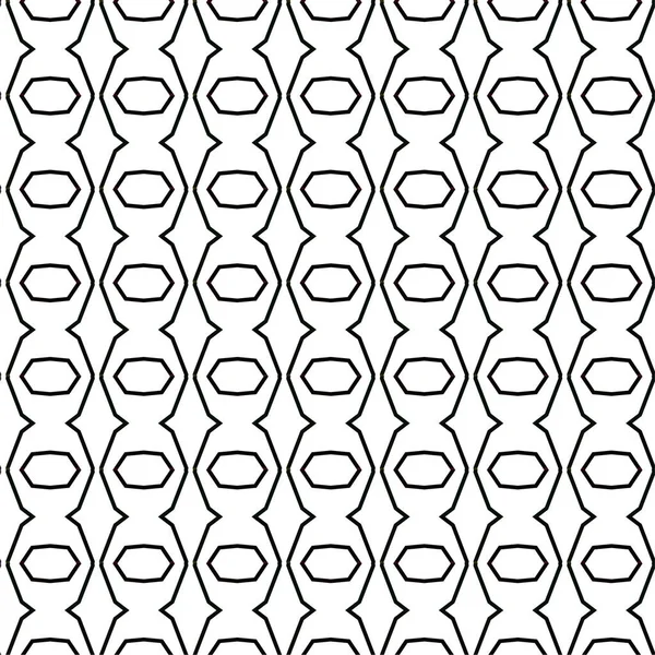 Abstrakte Geometrische Ornamentale Nahtlose Muster Design Hintergrund Vektorillustration — Stockvektor