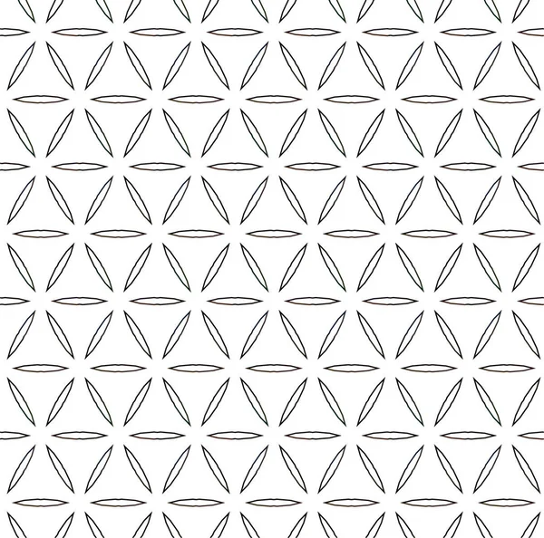 Abstract Geometric Ornamental Seamless Pattern Design Background Vector Illustration — Stock Vector