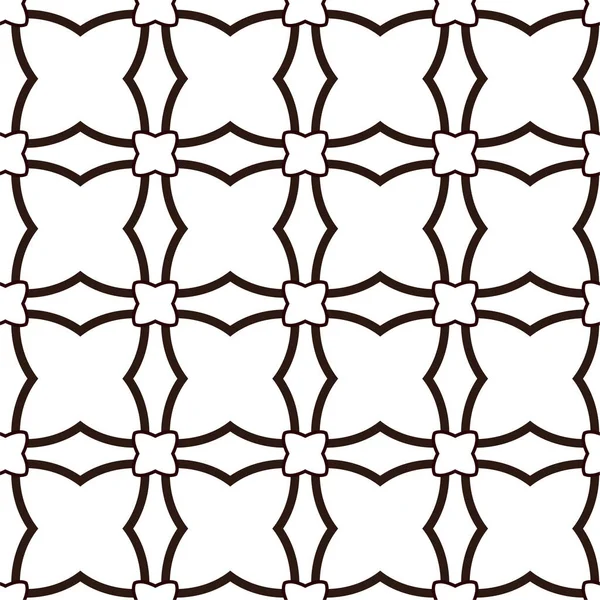 Abstrakte Geometrische Ornamentale Nahtlose Muster Design Hintergrund Vektorillustration — Stockvektor