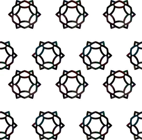 Абстрактный Геометрический Орнаментальный Бесшовный Рисунок Фон Проектирования Векторная Иллюстрация — стоковый вектор